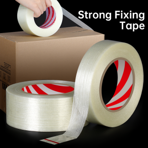 Glass Fiber Adhesive Strong Reinforced tape High Temperature Resistance Adhesive High Viscosity Traceless Tape Insulation Seal
