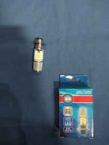 BOLAM DOP LAMPU DEPAN LED KAKI 1 MATIC GRAND JUPITER VEGA MIO SUPRA KARISMA T19 AC DC MERK WIN