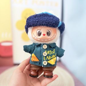 YOUSHI TOP Áo len Vải cho búp bê  Thủ công Bộ đồ nghệ sĩ Vải thời gian  ngồi Phụ kiện đồ chơi Tự làm Quần áo búp bê nhồi bông 17cm Phụ kiện búp bê bông