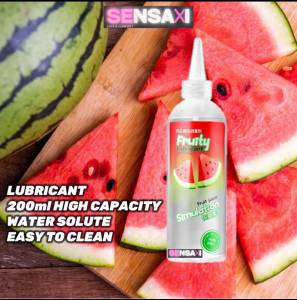 Sensaxi Body Lubricant 200ml High Capacity Natural Stringy Water Based Extra Moisture Easy to Wash