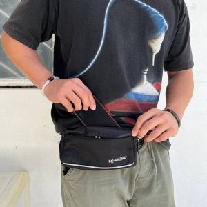 Immortal Belt Bag To Go for Men and Women Water Repellent Travelling Mini Beltbag - 3 Pockets