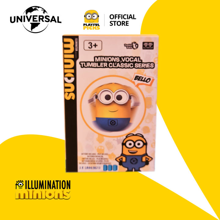 (Sale!) Minion Toy Blind Box Tumbler Popmart Collab Vocal