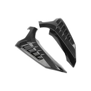 Universal Fit Motorcycle Front Turn Signal Light Cover Carbon Fiber Pattern Enhanced Safety Designs Suitable for NMAX155