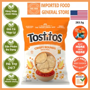 Bánh snack Tostitos Crisry Rounds 283.5g của Mỹ