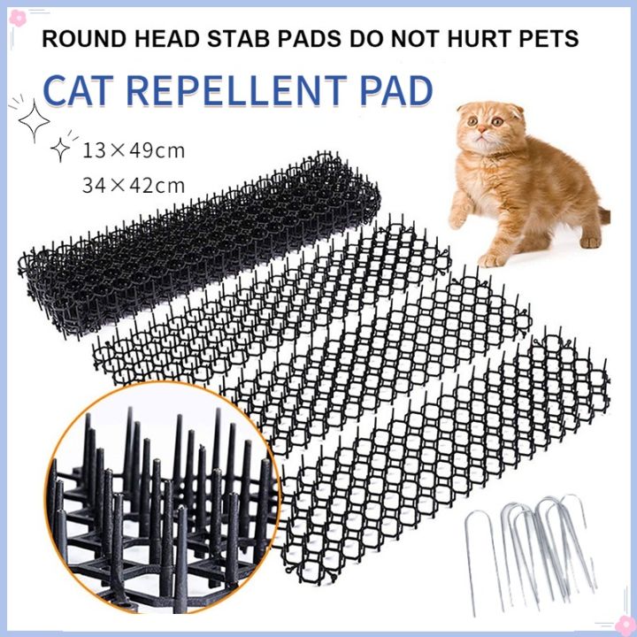 Cat Scat Mat AntiCat and Pest Plastic Prickle Strip Cat Repellent Pad