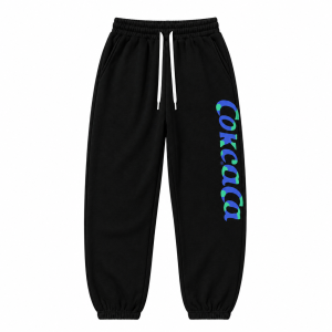 Quần Dài Jogger Bé Trai Bo Chun Form Rộng Nỉ chữ in COKCACA cho bé từ 4 đến 10 tuổi - Con Xinh