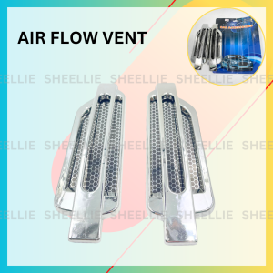 2PCS Air Flow Vent For Car Universal Air Flow Intake Car Decoration Automobile