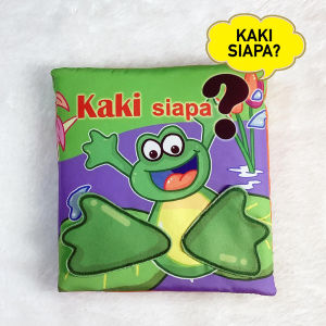 Buku Kain/Buku Bantal/Softbook Mengenal Binatang: Kaki Binatang