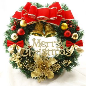 Christmas Wreath Artificial Garland Handmade Christmas Decoration Door Decor DIY Christmas Decorations Set Christmas Decorations For Home Christmas Tree Decoration Package
