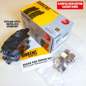 BIRKENS BRAKE PAD - KAMPAS REM DEPAN IGNIS