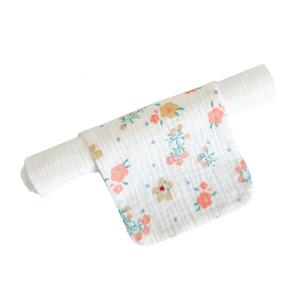 4 lớp bé khăn lau mồ hôi dễ thương phim hoạt hình vải lau vệ sinh trẻ sơ sinh chập chững khăn bông ướt Pad mồ hôi hấp thụ cung cấp cho bé