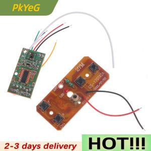 PkYeG 4CH RC Remote Control 27MHz Circuit PCB Transmitter Receiver Board Radio System for RC Car