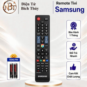 Remote điều khiển tivi Samsung Mã 40 AA59-00582A - Tặng kèm pin - T&U Remote