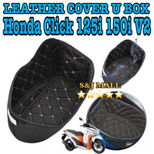 Honda Click 125i 150i V2 Ubox High Quality Inner Lining Leather Waterproof Compartment Cover For Click V2 Game Changer