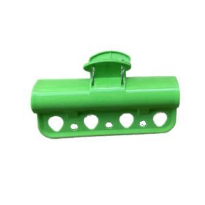 GEMMA 7-hole Porous Clamp Windbreaker Clip Large Plastic Drying Rod Buckle Practical Non-Slip Clothes Pole Fixing Clip Home