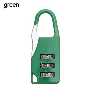 PETIBABE Code Lock of Gym Baggage Zipper Padlock Password Locks Bags Padlock 3 Digit Combination Lock