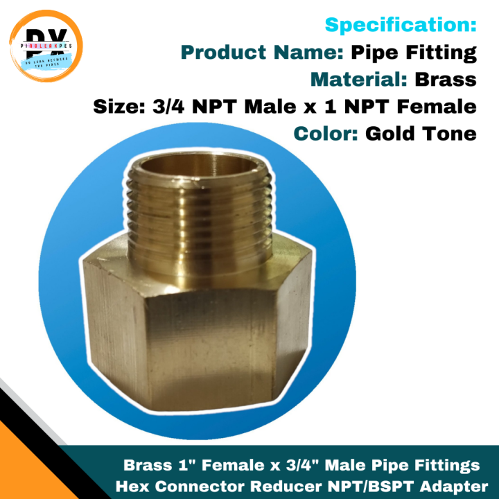 CASOMAN Adapter 1" Female Auf 3/4" Male – Cr-Mo Stahl, Für Schlagwerkzeuge, Schwarz Phosphatiert