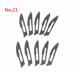 ช่างหมูพอใช้ มีดตอนหมูสัตวแพทย์ No.11/12/23 ใบมีดสแตนเลสคมยาว สำหรับฟาร์ม/ผ่าตัดสัตว์ จัดส่งในพื้นที่