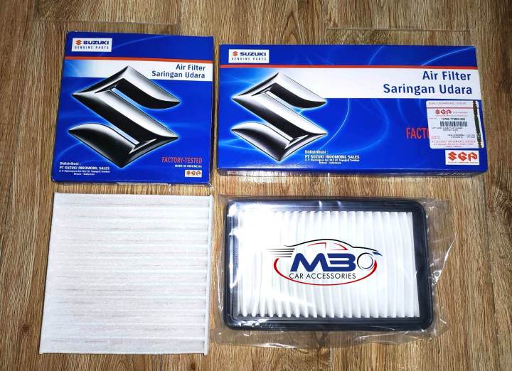 Suzuki Ertiga 20142018 Aircon Filter and Air Filter Lazada PH