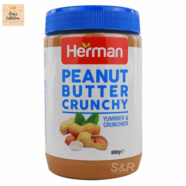 HERMAN Peanut Butter Crunchy | 800g | Lazada PH