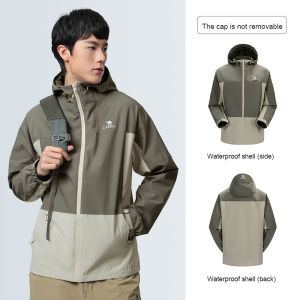 Cameljeans Mens Assault Jacket Autumn and Winter Outdoor Travel Waterproof and Windproof Jacket