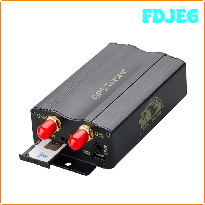 FDJEG Car GPS Trackers Car Auto GPS Tracker Tracking Device with Remote ...