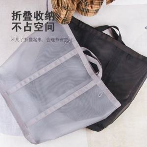 ตะกร้าเก็บของ สามารถจัดเก็บในที่เข้มข้นได้ ความรู้สึกโปร่งใส ตะกร้าเสื้อผ้าสกปรก สะดวก ซักรีด