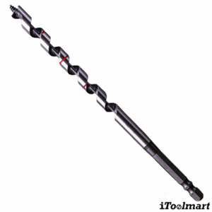 ONISHI ดอกสว่านเจาะไม้ NO.2AVX มีสเกลวัดความลึก ก้านดอก ร่อง 2 ชั้น Groove Auger Bits มีขนา่ดให้เลือก 3 mm. - 21 mm.