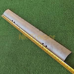 *สแตนเลส* (ใบโค้ง ยาว80เซนติเมตร) คูโบต้า DC105 X ใบพัดลม (ใบพัดลมเป่าแกลบ) (Kubota) รถเกี่ยวข้าว ใบพัดลมเป่าข้าว ใบพัดลมแยกแกลบ