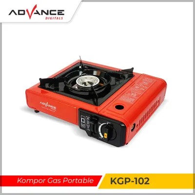 Kompor Portable Advance KGP-102 Kompor 2 Fungsi Gas Tabung & Kaleng