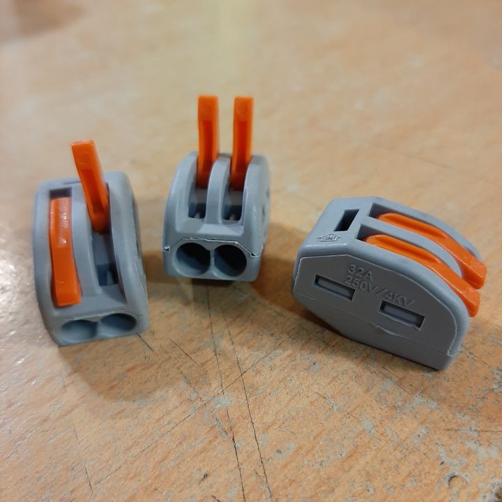 (1 unit)Wago easy connector 32A PCT212 PCT 213 2 way 3 way connector