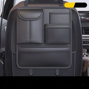 Tas Penyimpanan Mobi Multifungsi Car Seat Mobil Bahan Kulit Storage Mobil Organizer Premium Kulit Pu