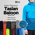 Bahan Kain Jaket Parasut Taslan Baloon. 