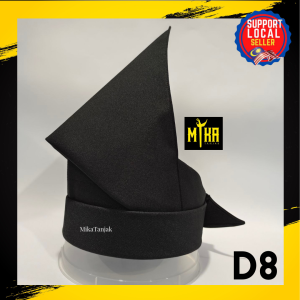 🔰 Mika Tengkolok / Tanjak Hitam Boleh Laras !!