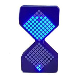 Digital Sand Timer Decorative Lighting Dynamic Flows Cubes Led Night Light Hourglass Timer for Classroom Home Office