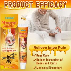 20g Bee Venom Joint Ointment Original Therapy Cream Joint Pain Care Gel for Joint Relief Relieves Joint Sprain Pain Relief Care Massage Cream Professional Treatment Knee Shoulder Neck Waist and Leg Arthritis Gel