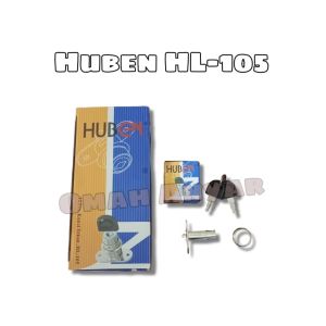 Kunci Tusuk Huben Push Lock HL 105 Pintu Lemari Sliding Tombol Pencet 1 KOTAK/ LUSINAN