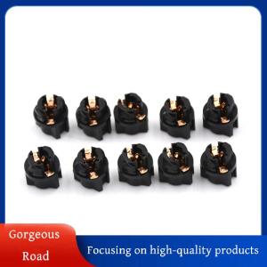 [Gorgeous] Hot Sale 10Pcs T5 Socket Twist Lock Instrument Panel Cluster Plug Dash Light Bulb