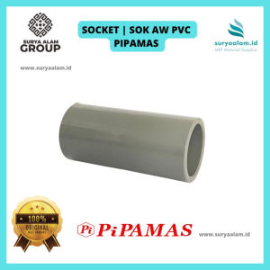 SOCKET AW 1" PIPAMAS | SOCKET 1 INCH AW | SAMBUNGAN PIPA