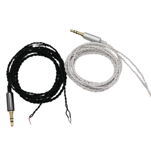 3.5mm to Speaker Wire Male Plug to Bare Wire Pigtail Repair Sound Cable for Speaker Headphone Earphone
