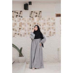 Yoora Dress by Sundara | Korean Style Gamis Wanita Lucu Simple