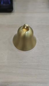 纯黄铜铃铛开口金属工艺品大铃铛黄铜铃门铃挂件家具用品厂家批发
