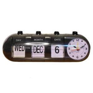 Digital Auto Flip Down Page Clock for Home Desk or Office Decor Study Workplace Urban Professional Various Environments