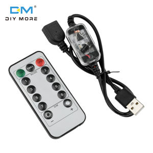 diymore DC 3.7-24V optical sensing switch optical remote control timing sensor corridor automatic switch