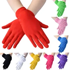 Resistant Mid-long Sunscreen Gloves Driving Gloves Etiquette Gloves Anti UV