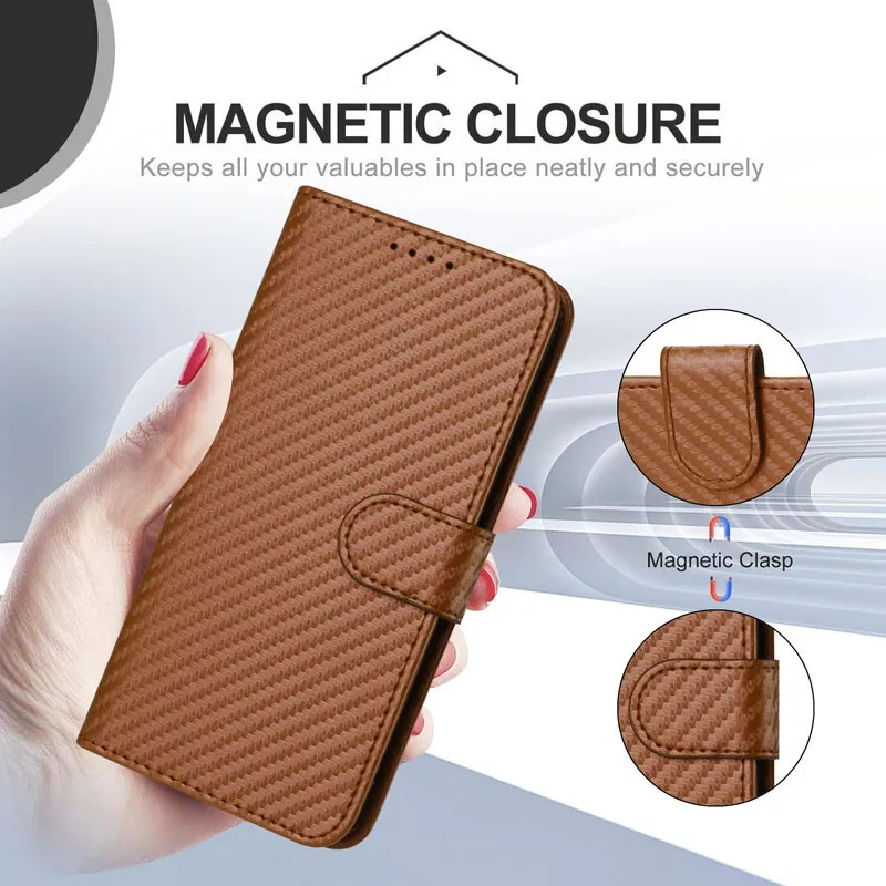 Luxury Flip Leather Wallet Case For HONOR 200 LITE - Card Slots, Kickstand, Full Protection