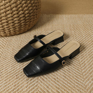 Giày mules mũi kín thường ngày của phụ nữ IELGY