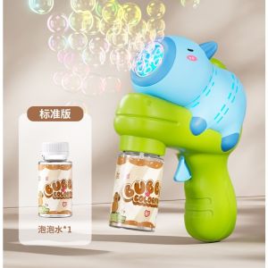 DOUYIN TIKTOK VIRAL Child Friendly Super 69-Hole Bubble hine Toy Auto Gatling Bubble  3 colors For Kids Teens