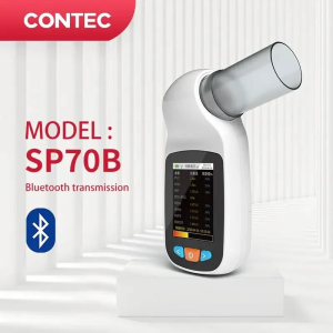 CONTEC SP70B Digital Spirometer Lung Breathing Diagnostic Vitalograph Spirometry + APP for Lung Exerciser Spirometer