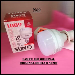 N69 LAMPU LED 22 WATT E27 LUBY ORIGINAL BOHLAM SUMO SNI LAMP BULB BULD CAHAYA PUTIH WHITE LOW VOLTAG